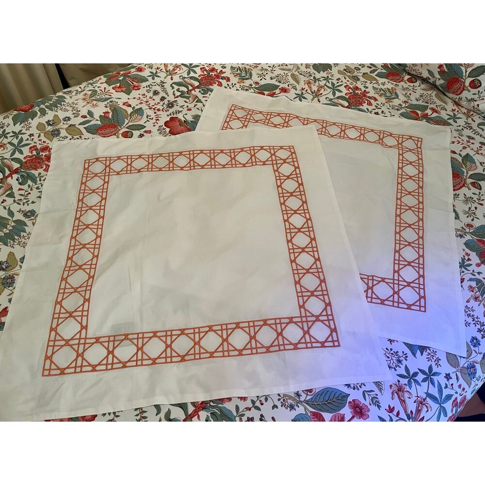 Williams Sonoma NWOT Euro Shams